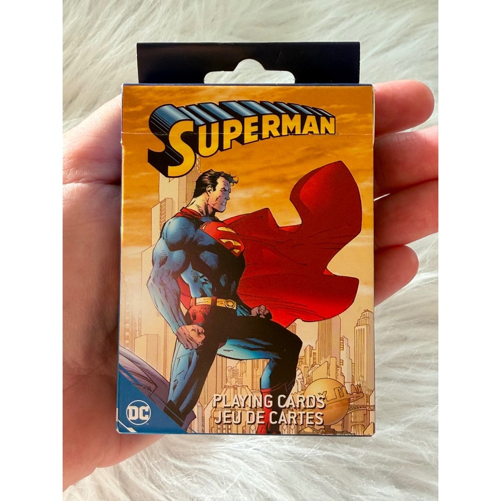 Superman DC Comics Playing Cards Aquarius Comic Book Art Deck Metropolis
